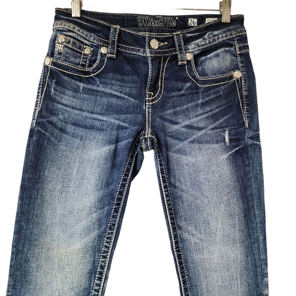 Miss Me Women's Skinny Sz 26 - Picture 2 of 12